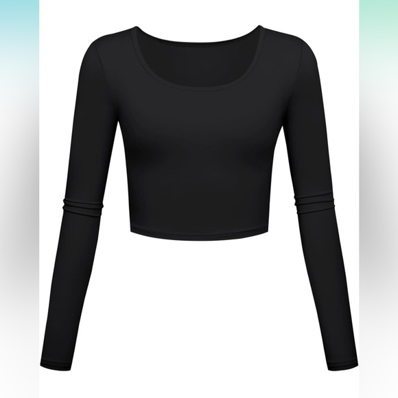 HOYAYO Women's Boat Neck Crop Top - Sleeveless Open Back Tank, Double Layer Slim Fit, Nylon/Spandex, For Casual & Going Out - View #5
